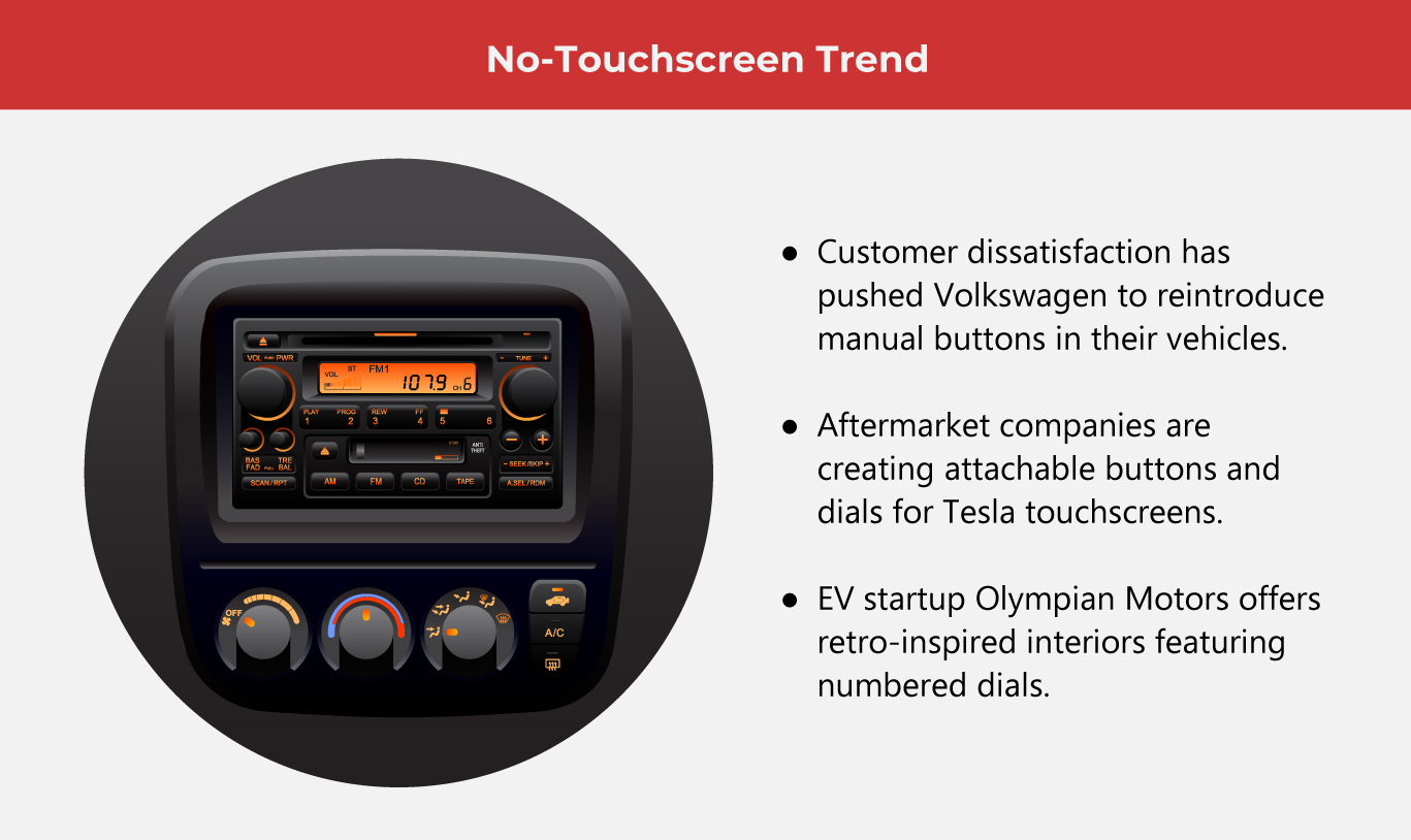 Touchscreens Are Out, Buttons Are Back 
