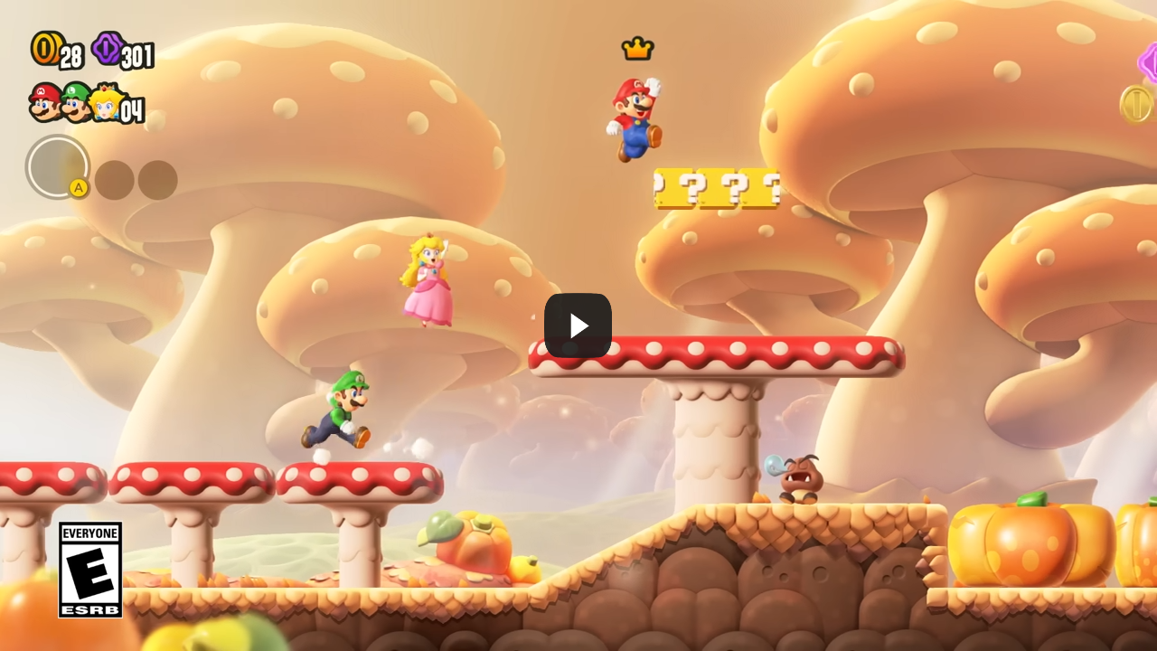 Super Mario Bros. Wonder – Overview Trailer – Nintendo Switch